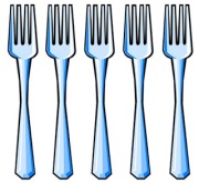 5 forks